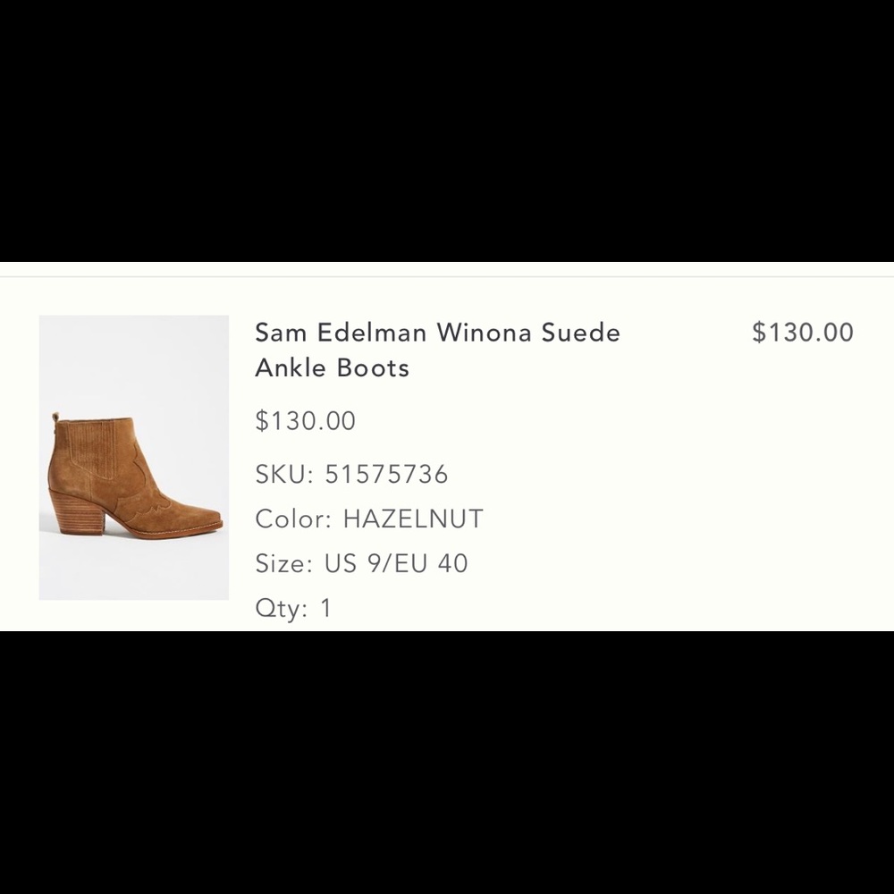 Sam Edelman Women’s Booties - Suede